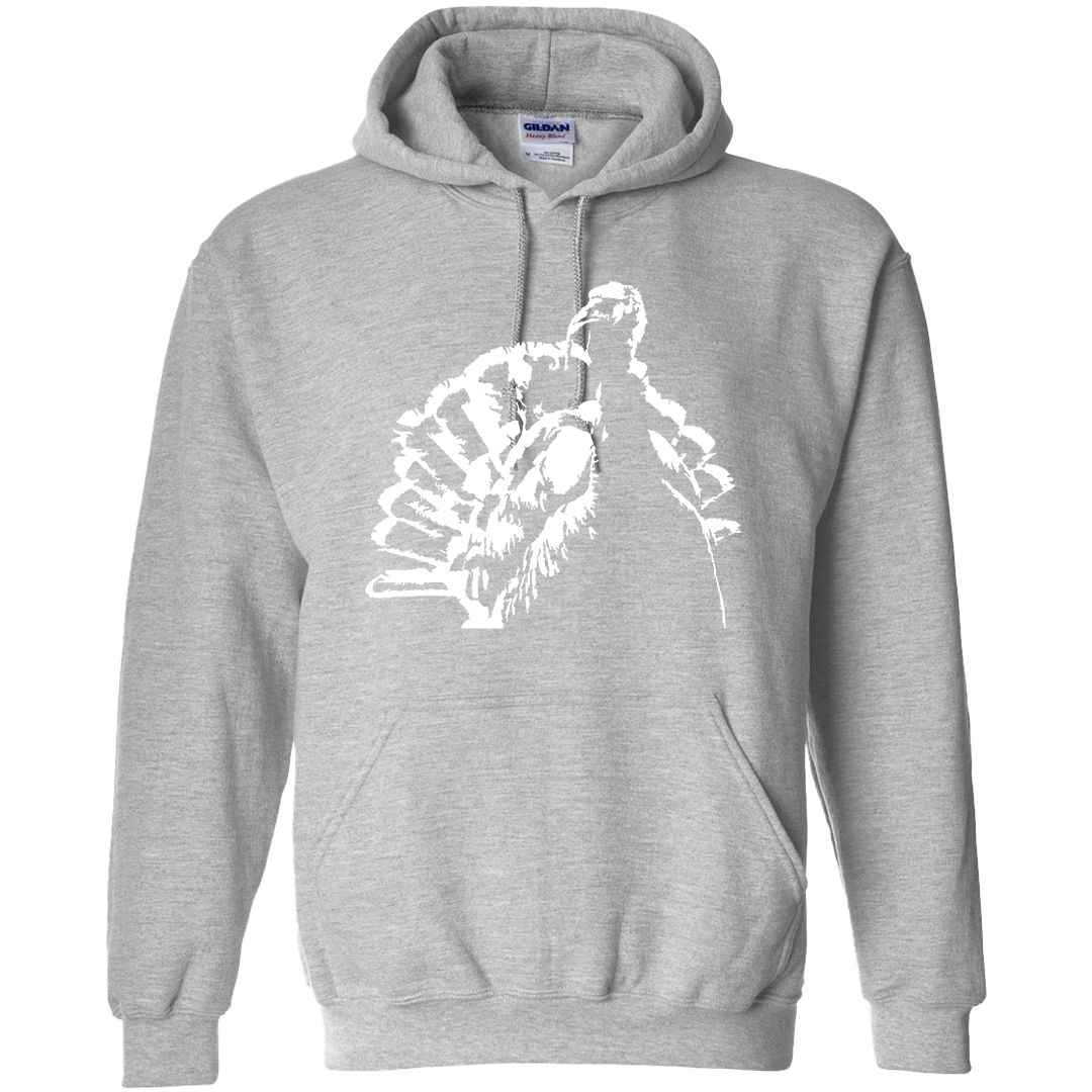 Turkey Contour Adult Hoodie