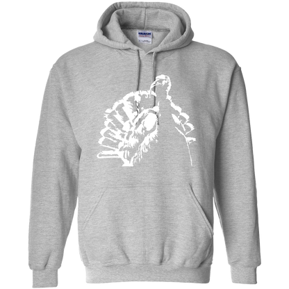 Turkey Contour Adult Hoodie
