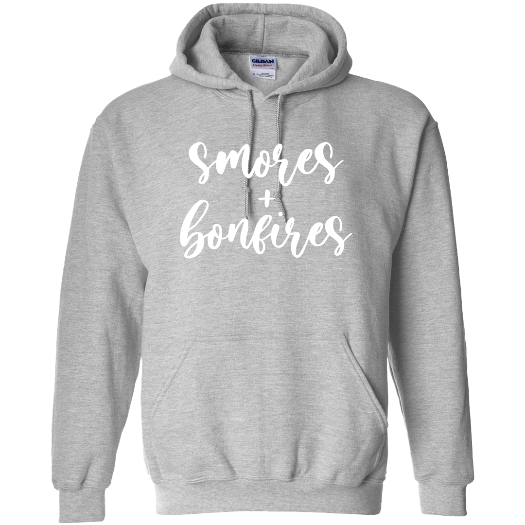 S'mores And Bonfires Adult Hoodie