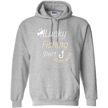 Lucky Fishing Shirt Adult Hoodie