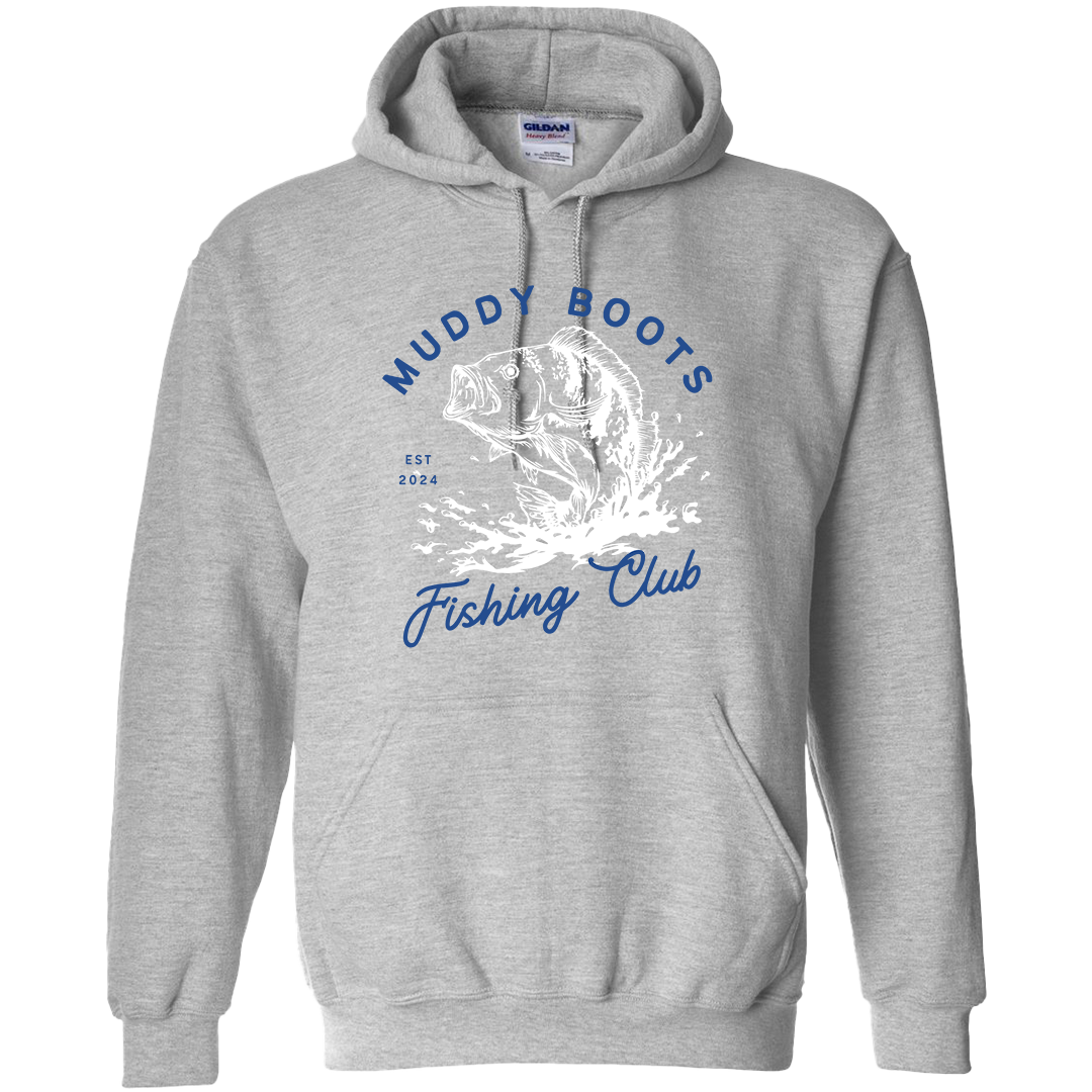 Fishing Club Adult Hoodie