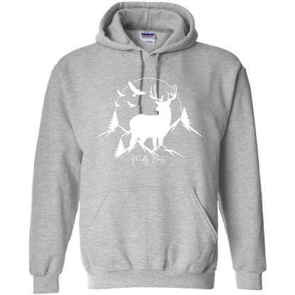 Mountain Deer Adult Hoodie