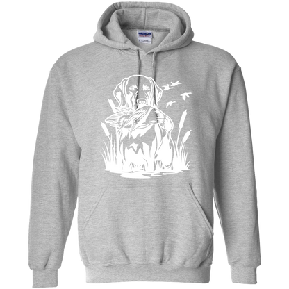 Duck Hunting Dog Adult Hoodie