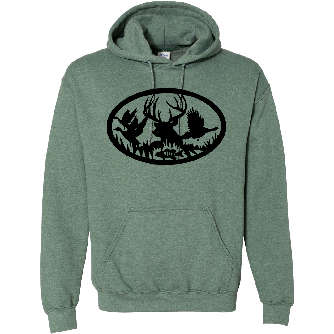 Wildlife Welcome Adult Hoodie