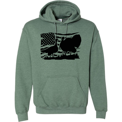 Turkey Flag Adult Hoodie