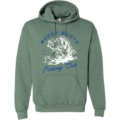 Fishing Club Adult Hoodie