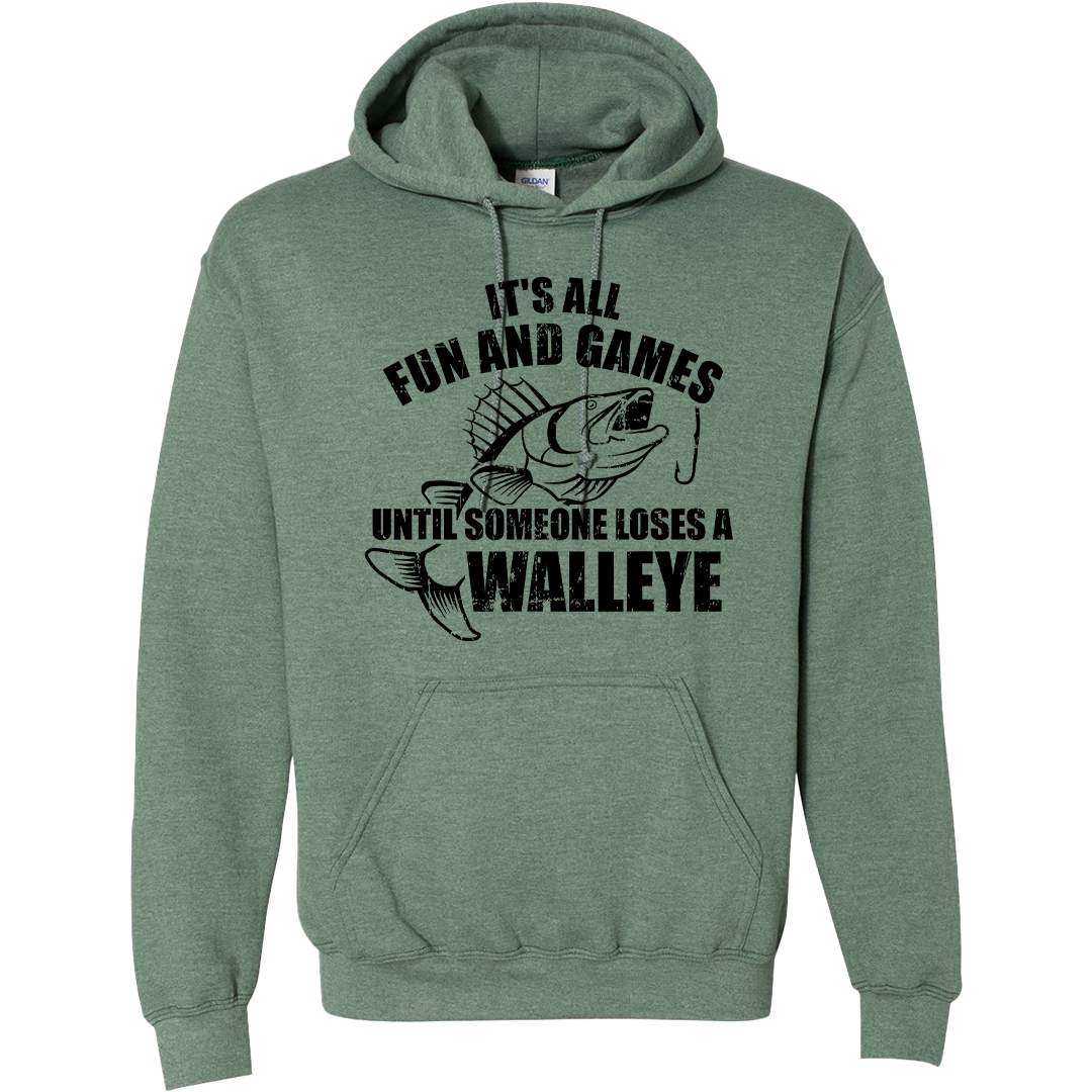 Walleye Games Adult Hoodie