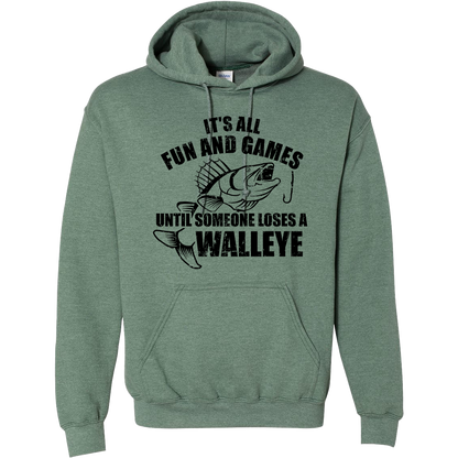 Walleye Games Adult Hoodie