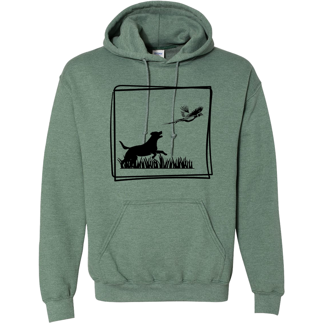 Pheasant Flush Adult Hoodie