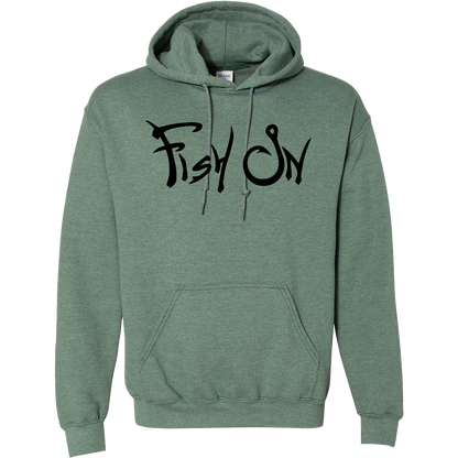 Fish On Adult Hoodie