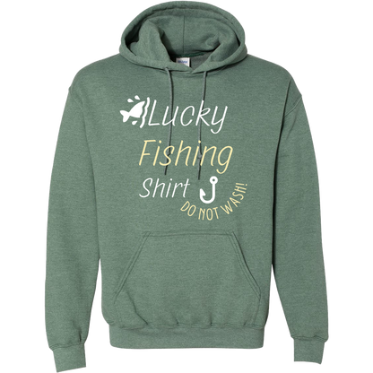 Lucky Fishing Shirt Adult Hoodie