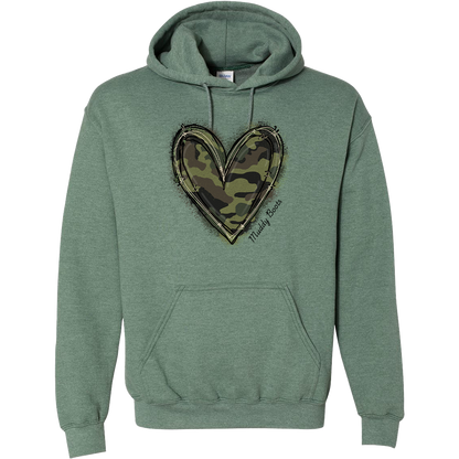 Hidden Heart Adult Hoodie