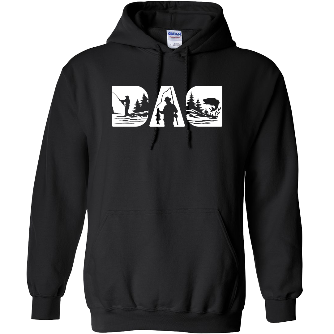 Fishing Dad Adult Hoodie
