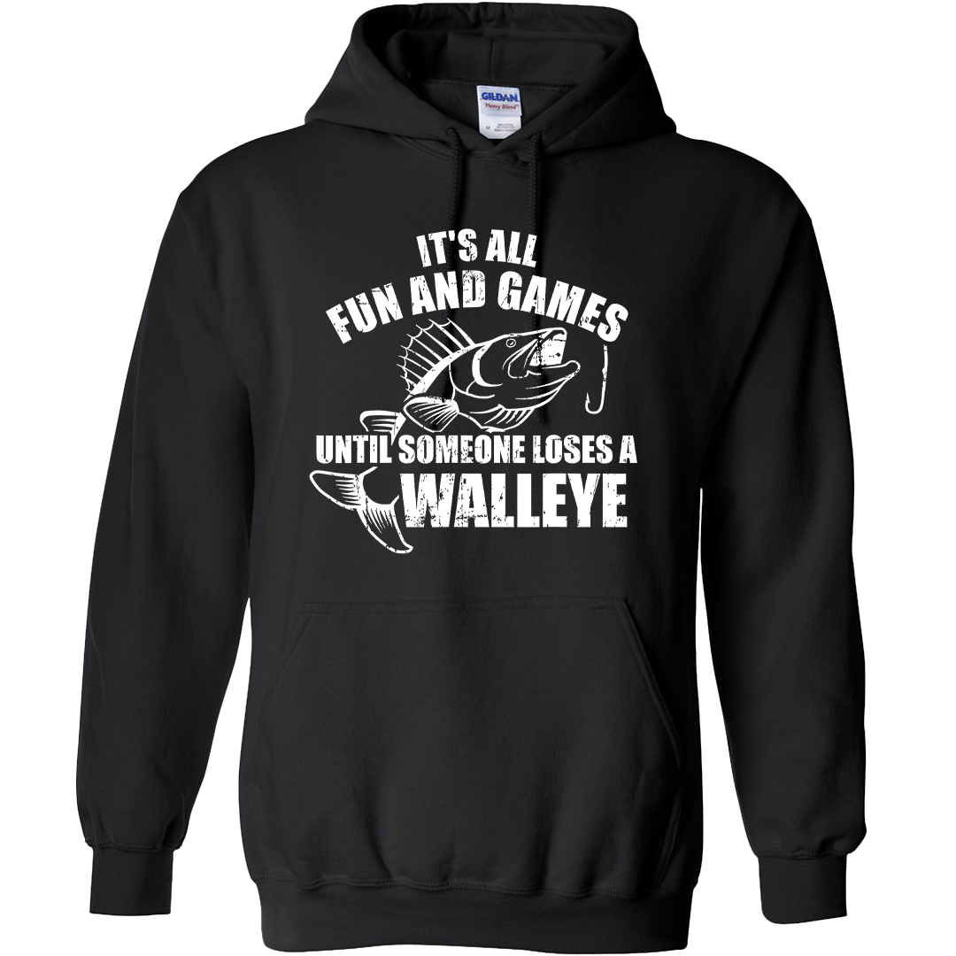 Walleye Games Adult Hoodie
