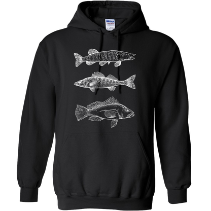 Midwest Fish Adult Hoodie