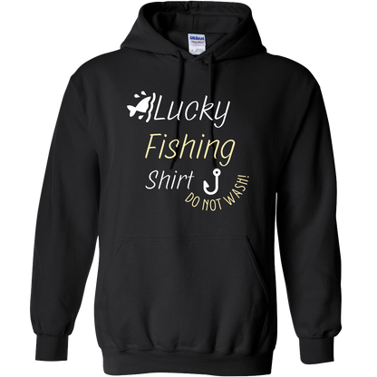 Lucky Fishing Shirt Adult Hoodie