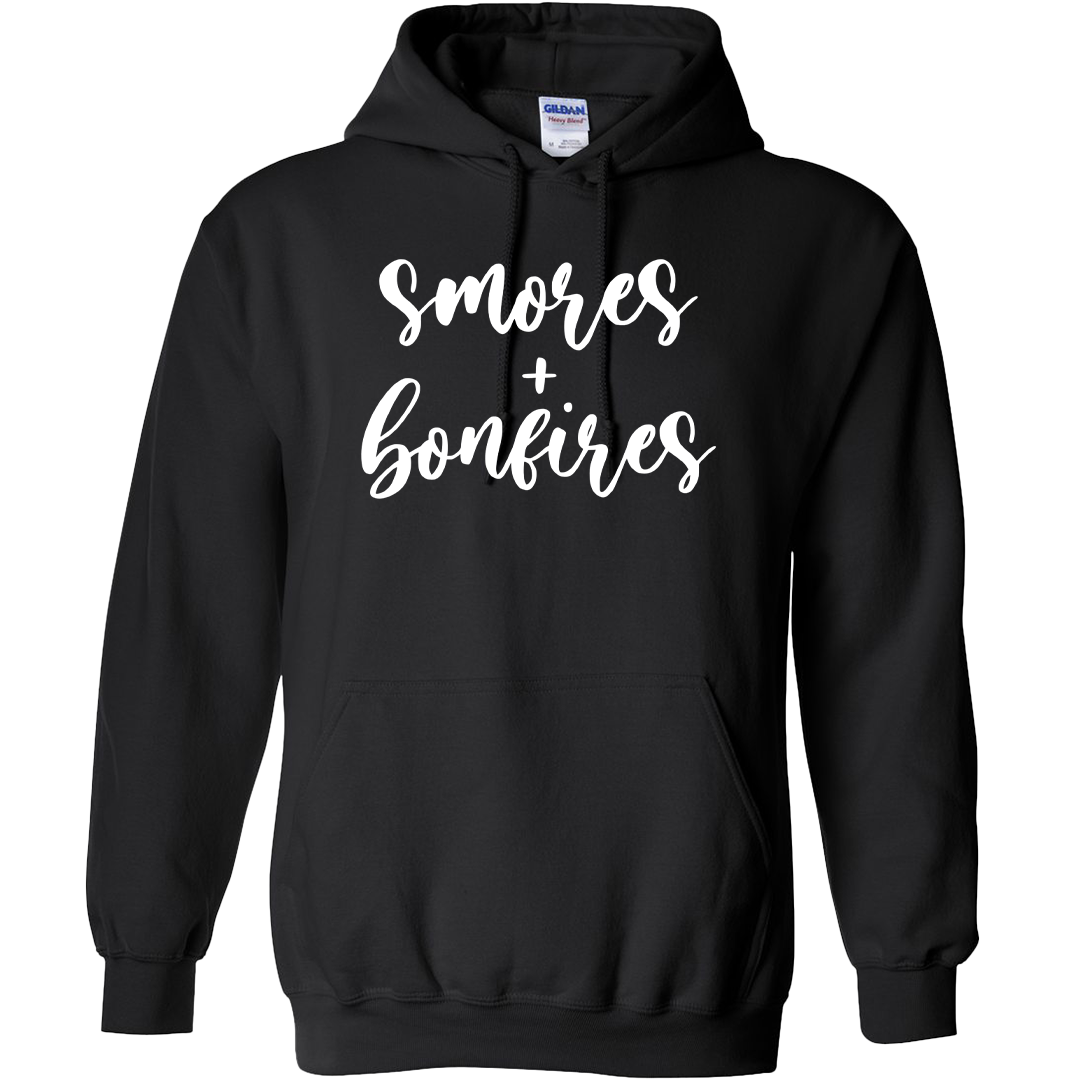 S'mores And Bonfires Adult Hoodie