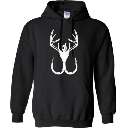 Antler Hook Adult Hoodie