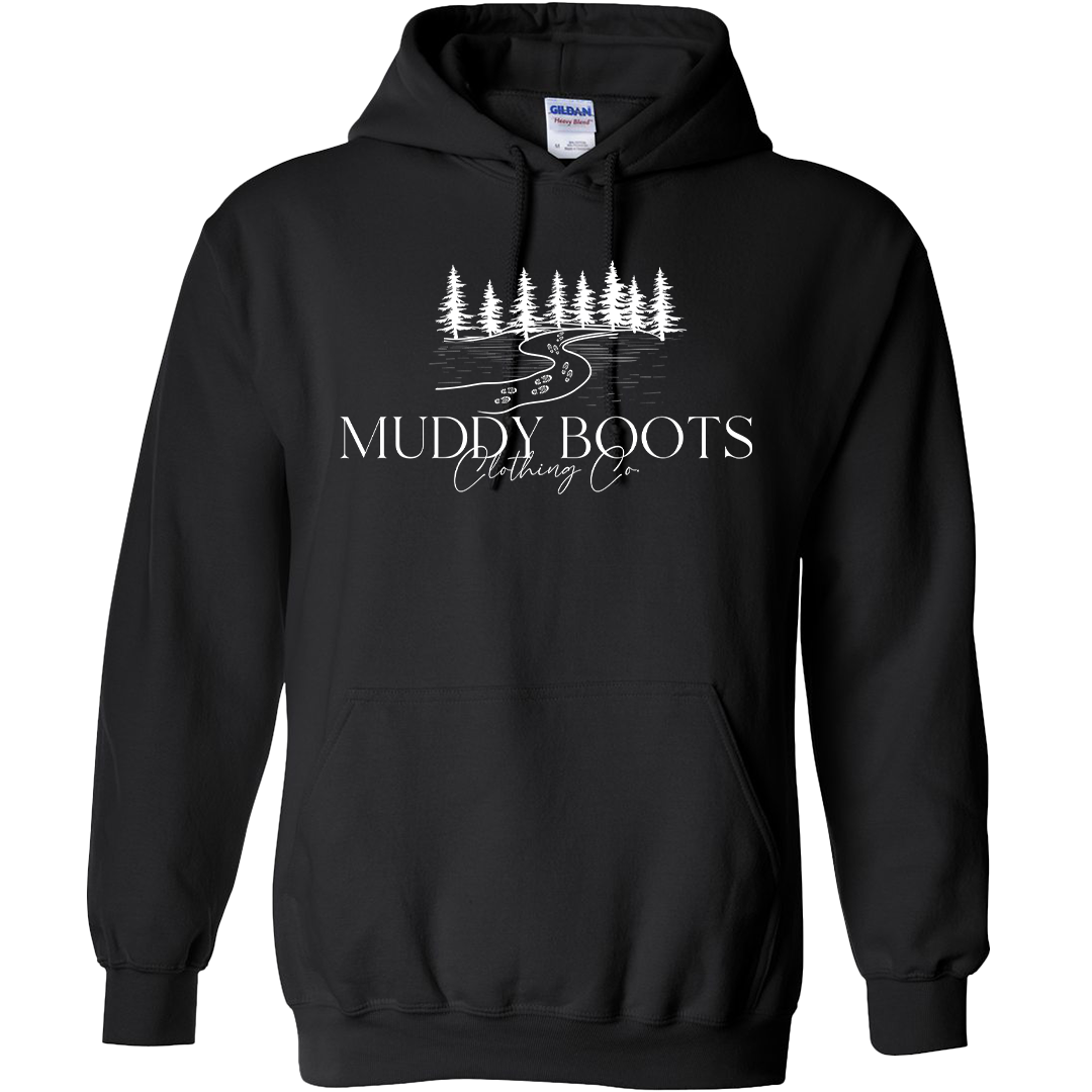 Muddy Boots Adult Hoodie