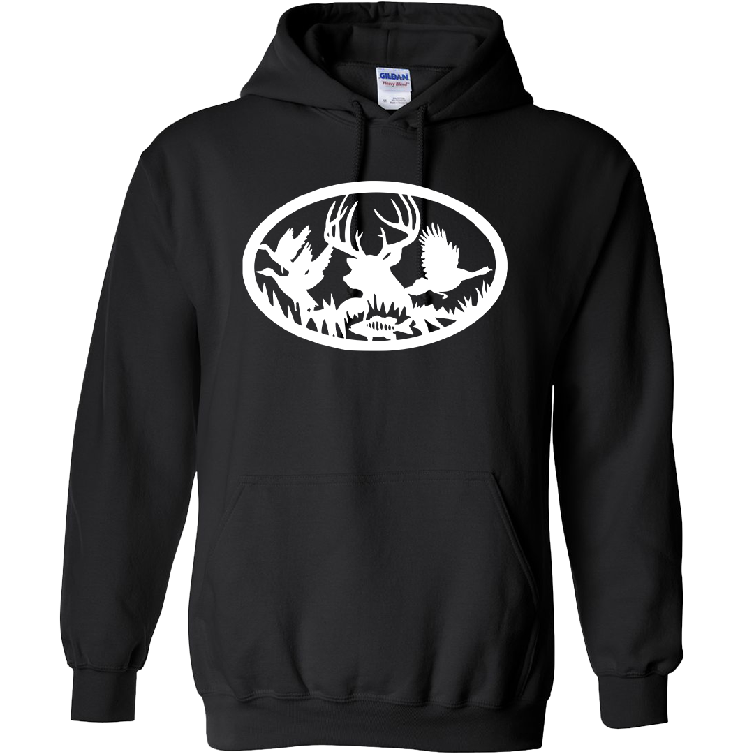Wildlife Welcome Adult Hoodie