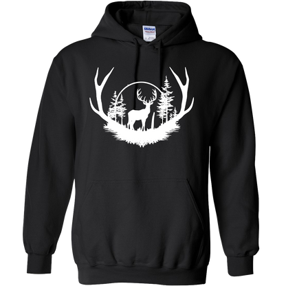 Deer Head Adult Hoodie