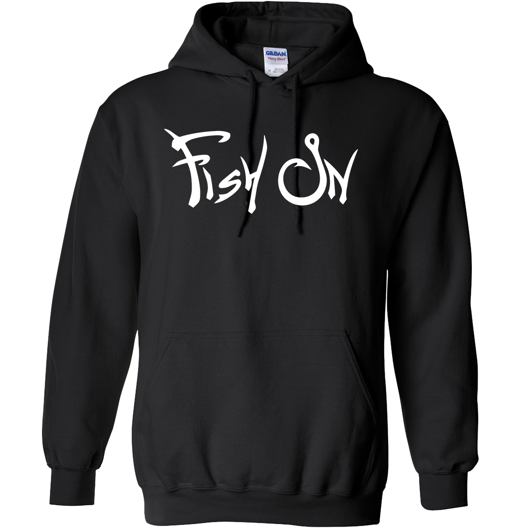 Fish On Adult Hoodie