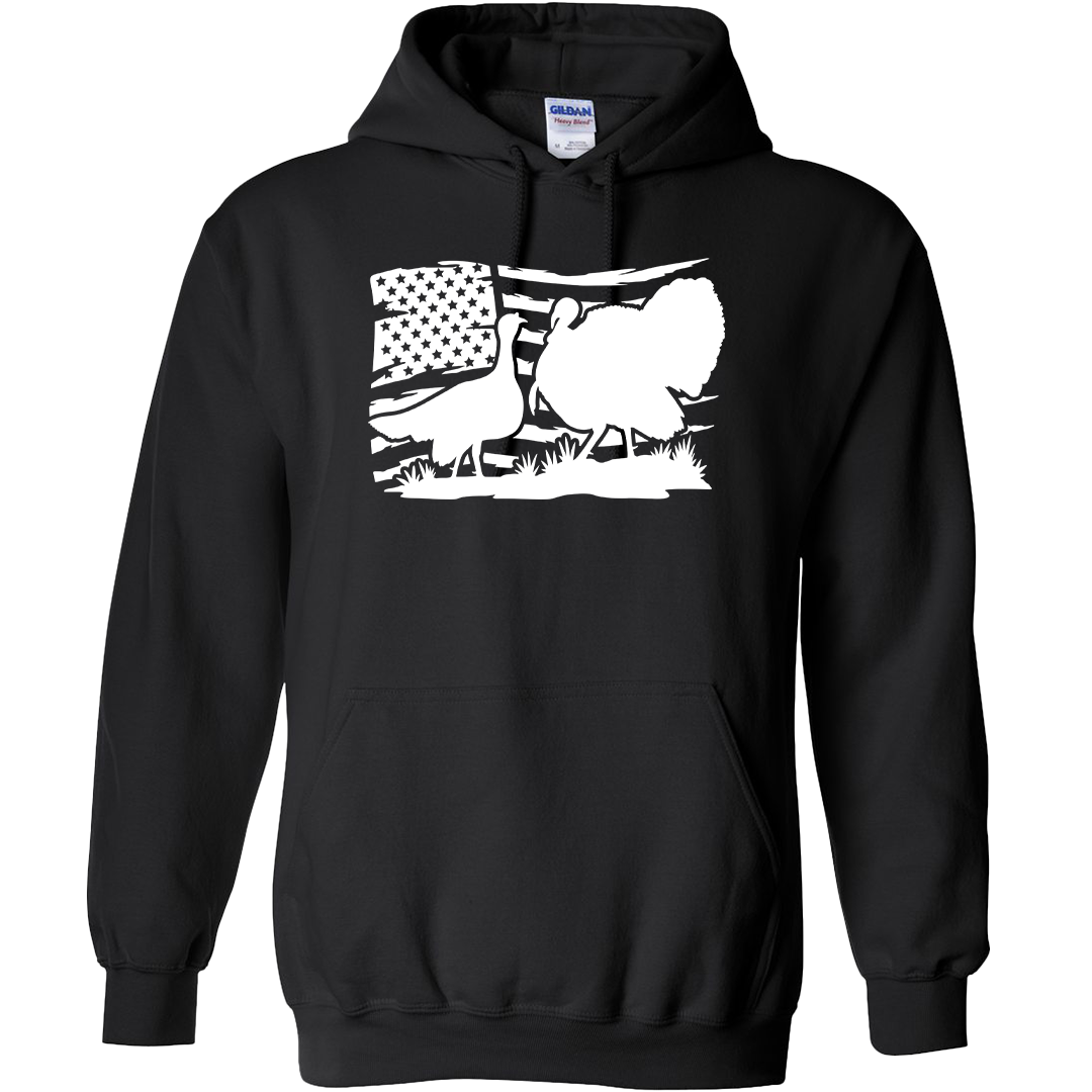 Turkey Flag Adult Hoodie