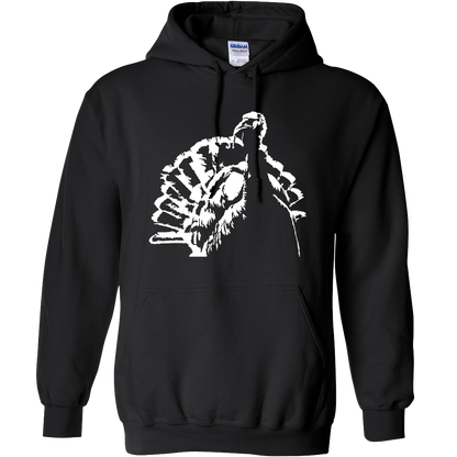 Turkey Contour Adult Hoodie