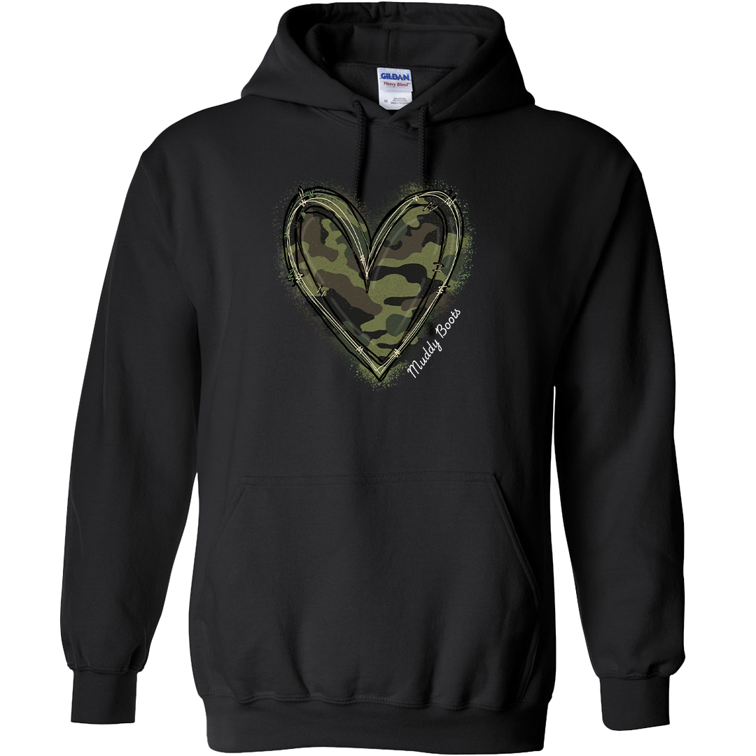 Hidden Heart Adult Hoodie