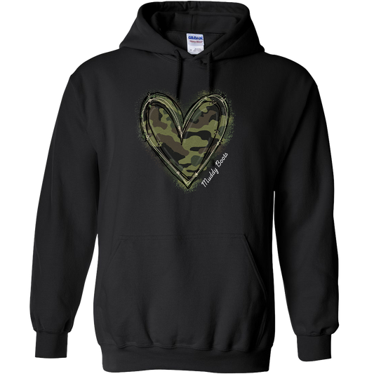 Hidden Heart Adult Hoodie