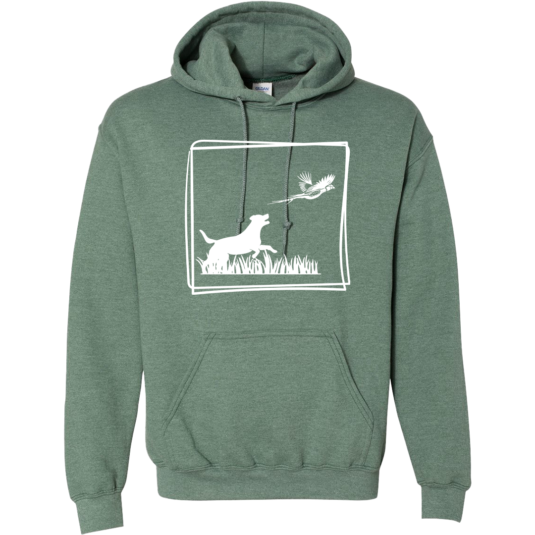 Pheasant Flush Adult Hoodie