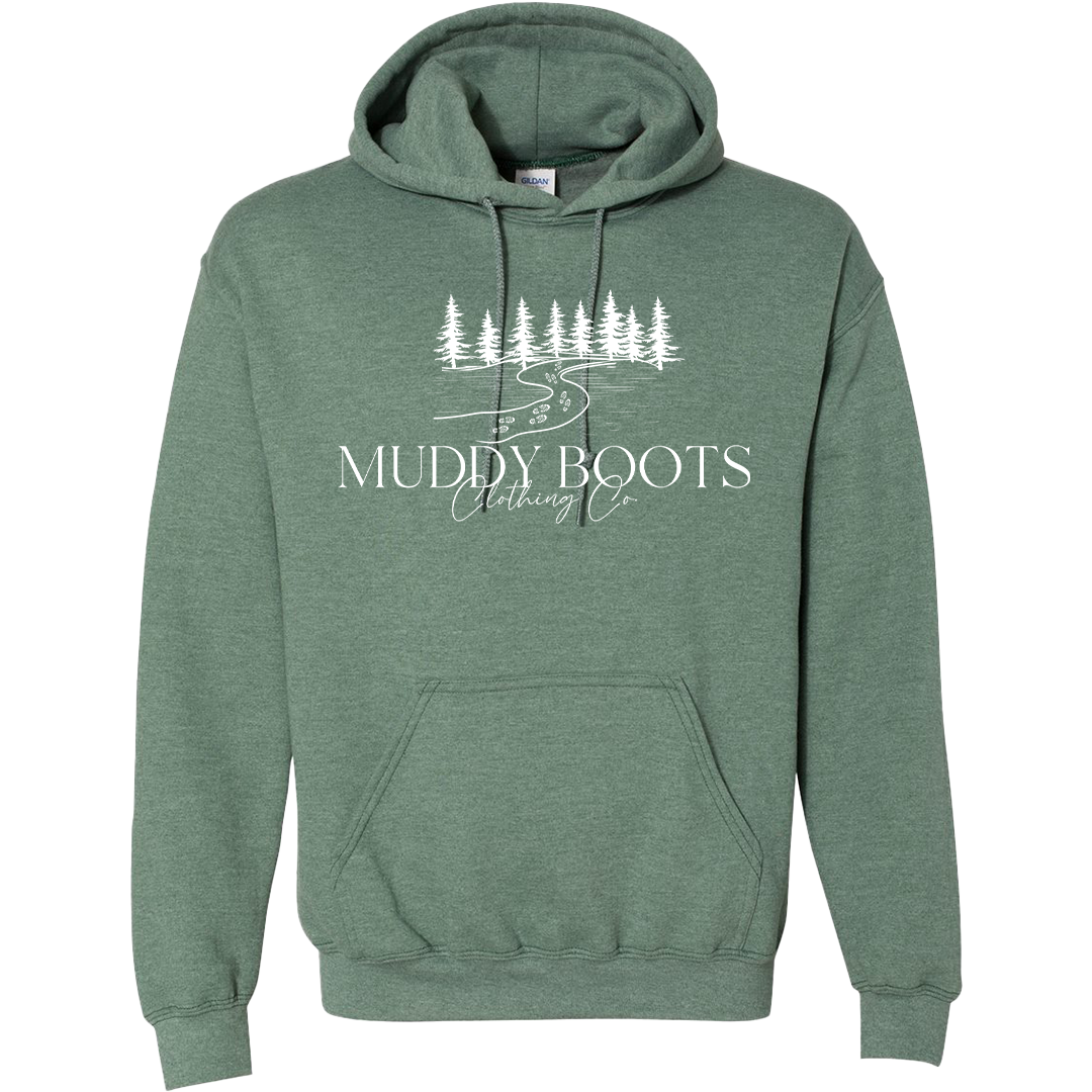 Muddy Boots Adult Hoodie