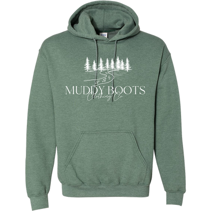 Muddy Boots Adult Hoodie