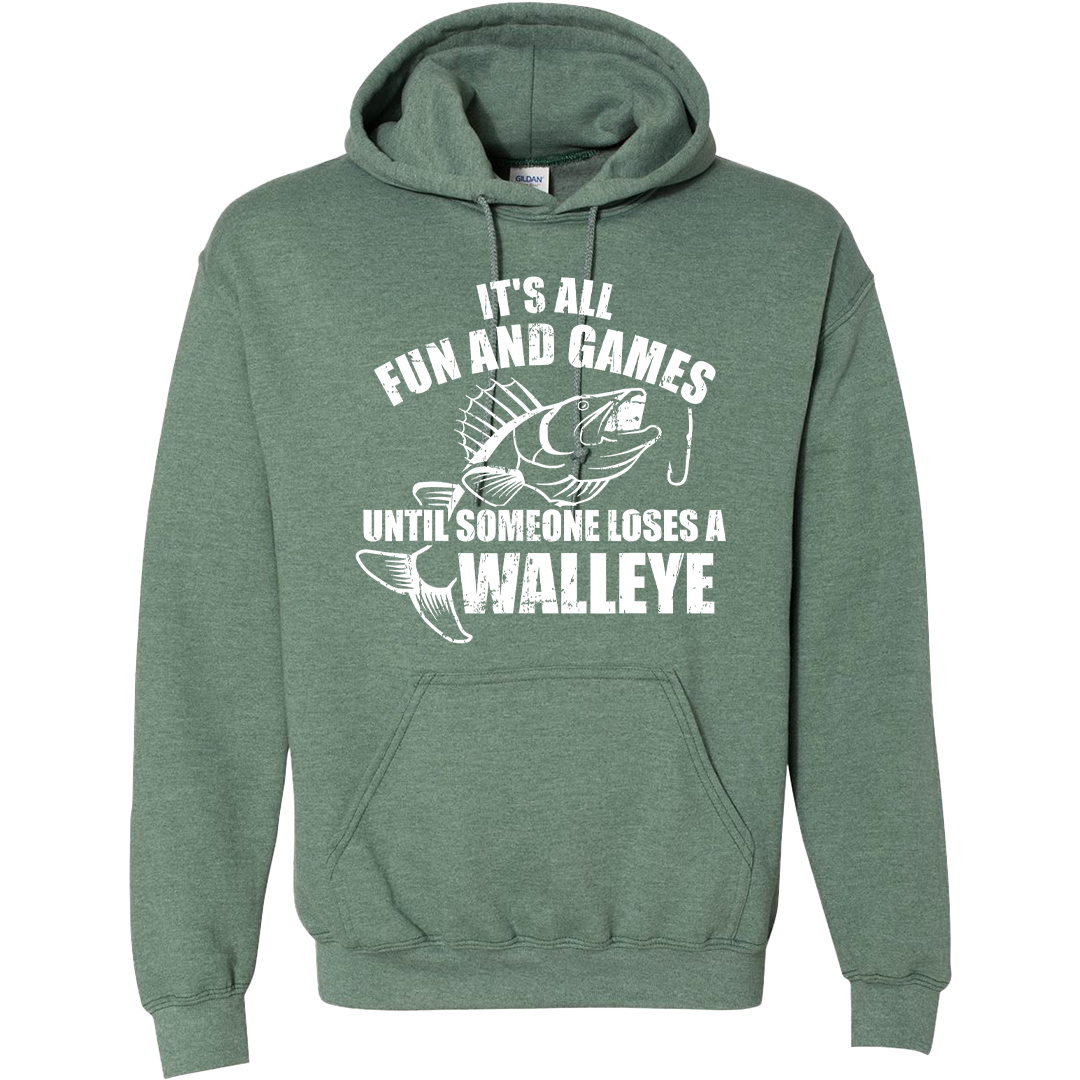 Walleye Games Adult Hoodie