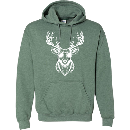 Cool Deer Adult Hoodie