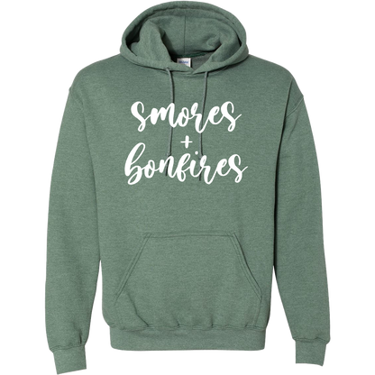 S'mores And Bonfires Adult Hoodie