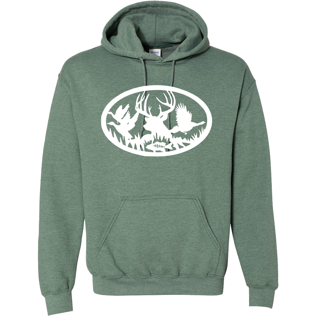 Wildlife Welcome Adult Hoodie