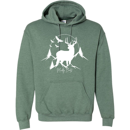 Mountain Deer Adult Hoodie