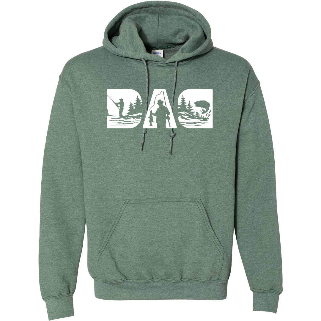 Fishing Dad Adult Hoodie