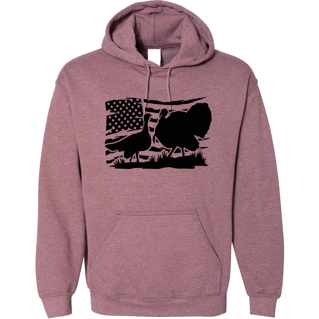 Turkey Flag Adult Hoodie