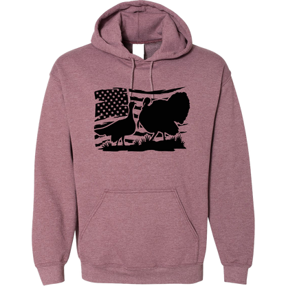 Turkey Flag Adult Hoodie