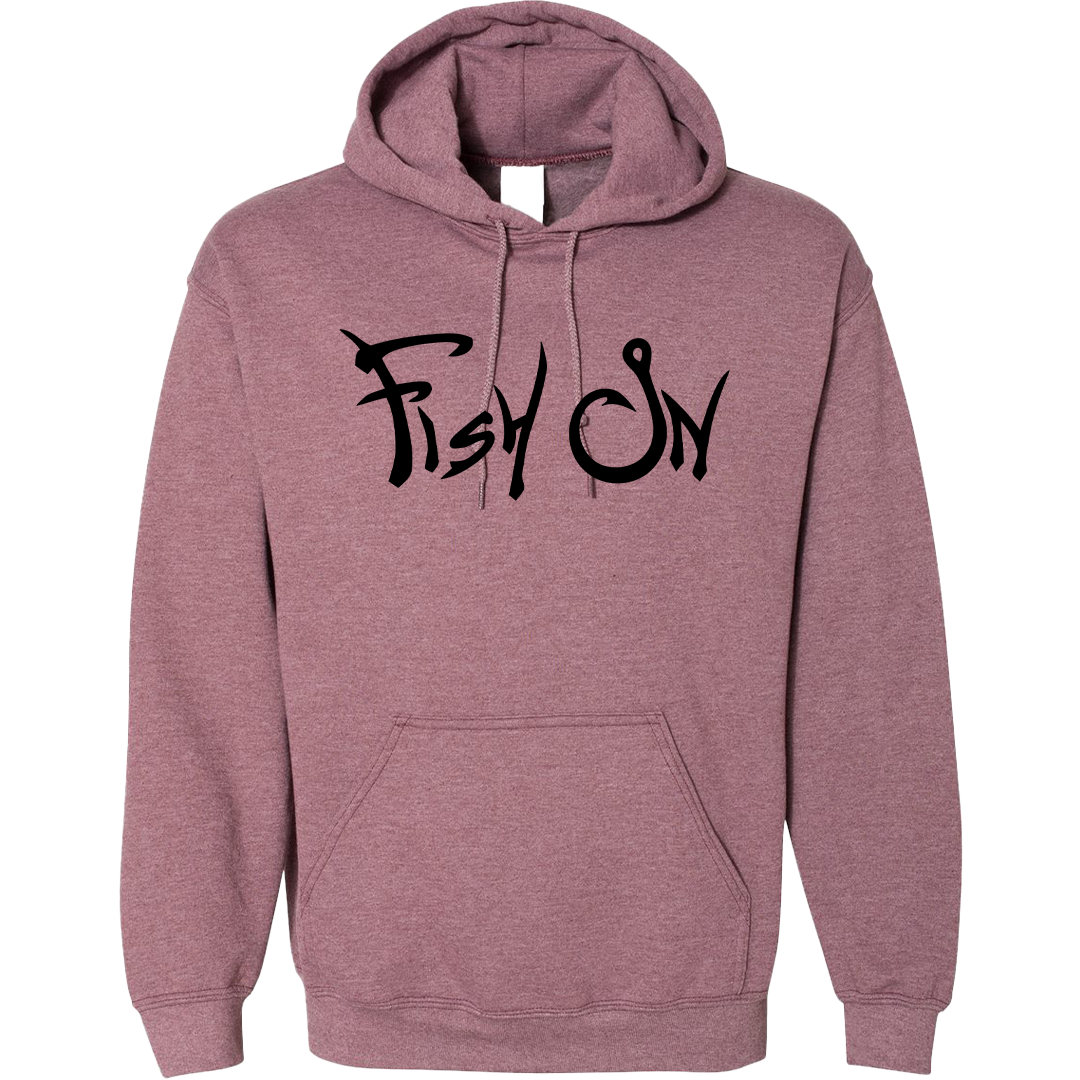 Fish On Adult Hoodie