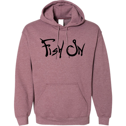 Fish On Adult Hoodie
