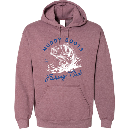 Fishing Club Adult Hoodie