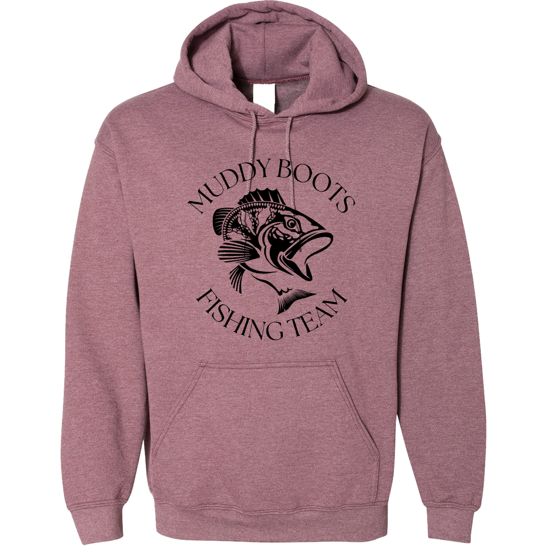 Fishing Team Adult Hoodie