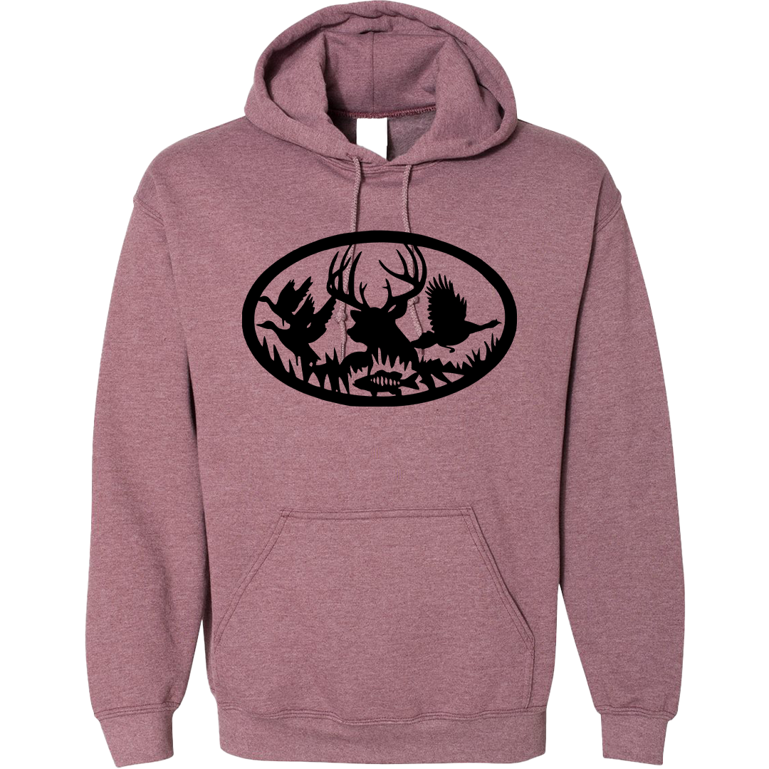 Wildlife Welcome Adult Hoodie