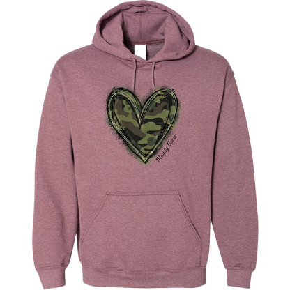 Hidden Heart Adult Hoodie
