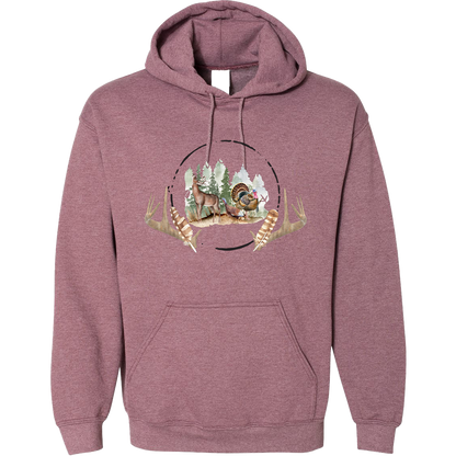 Bucks and Beards Adult Hoodie