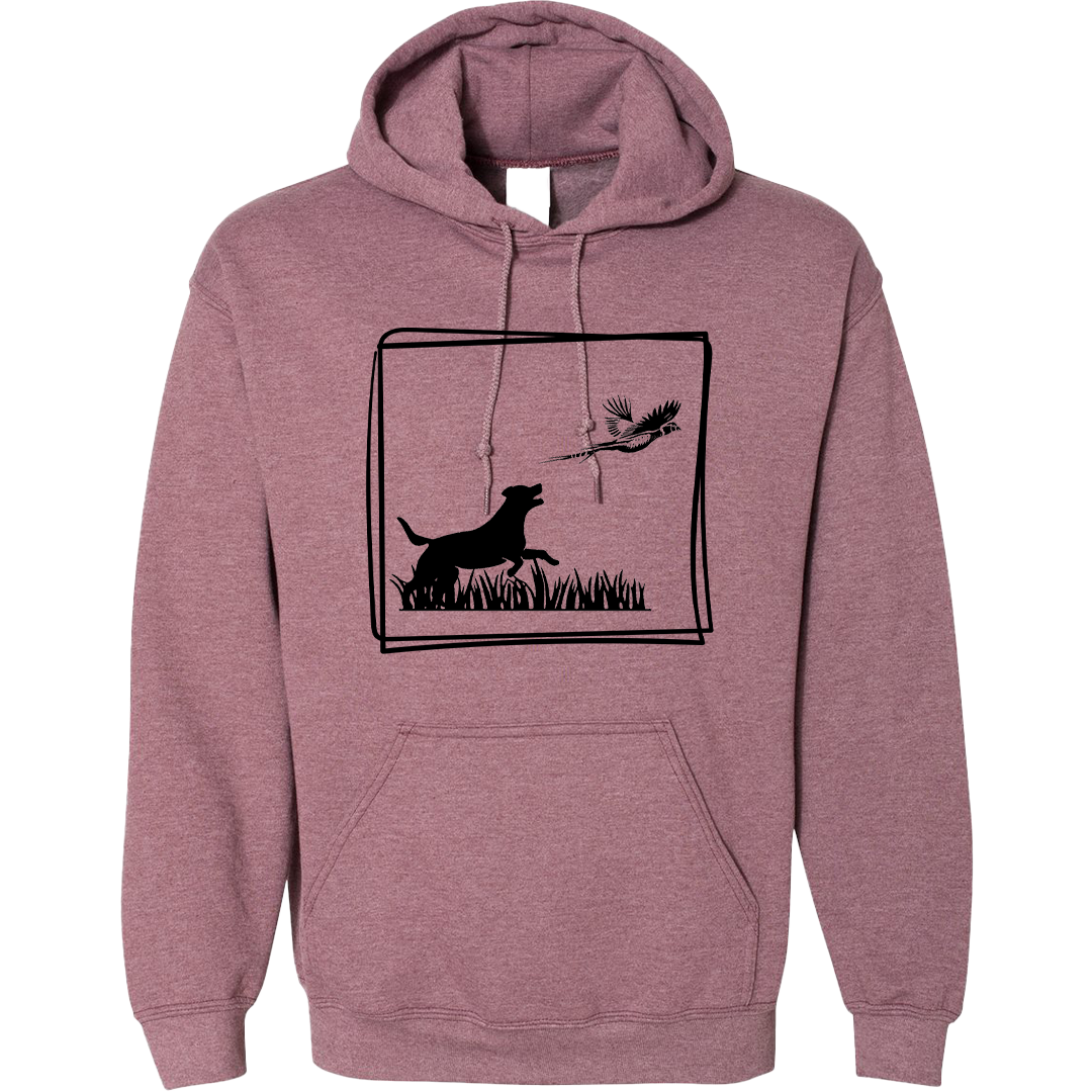 Pheasant Flush Adult Hoodie