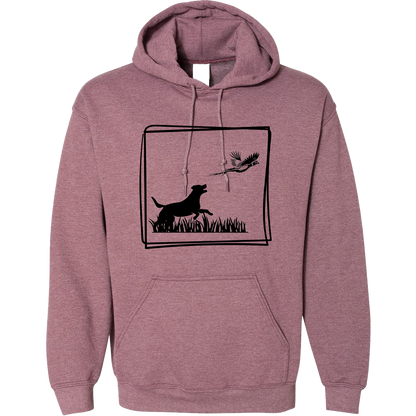 Pheasant Flush Adult Hoodie